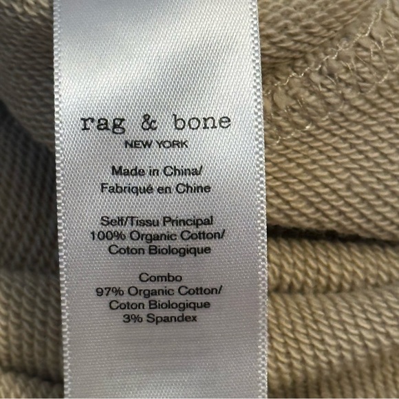 Rag & Bone City half zip terry pullover - Picture 11 of 12